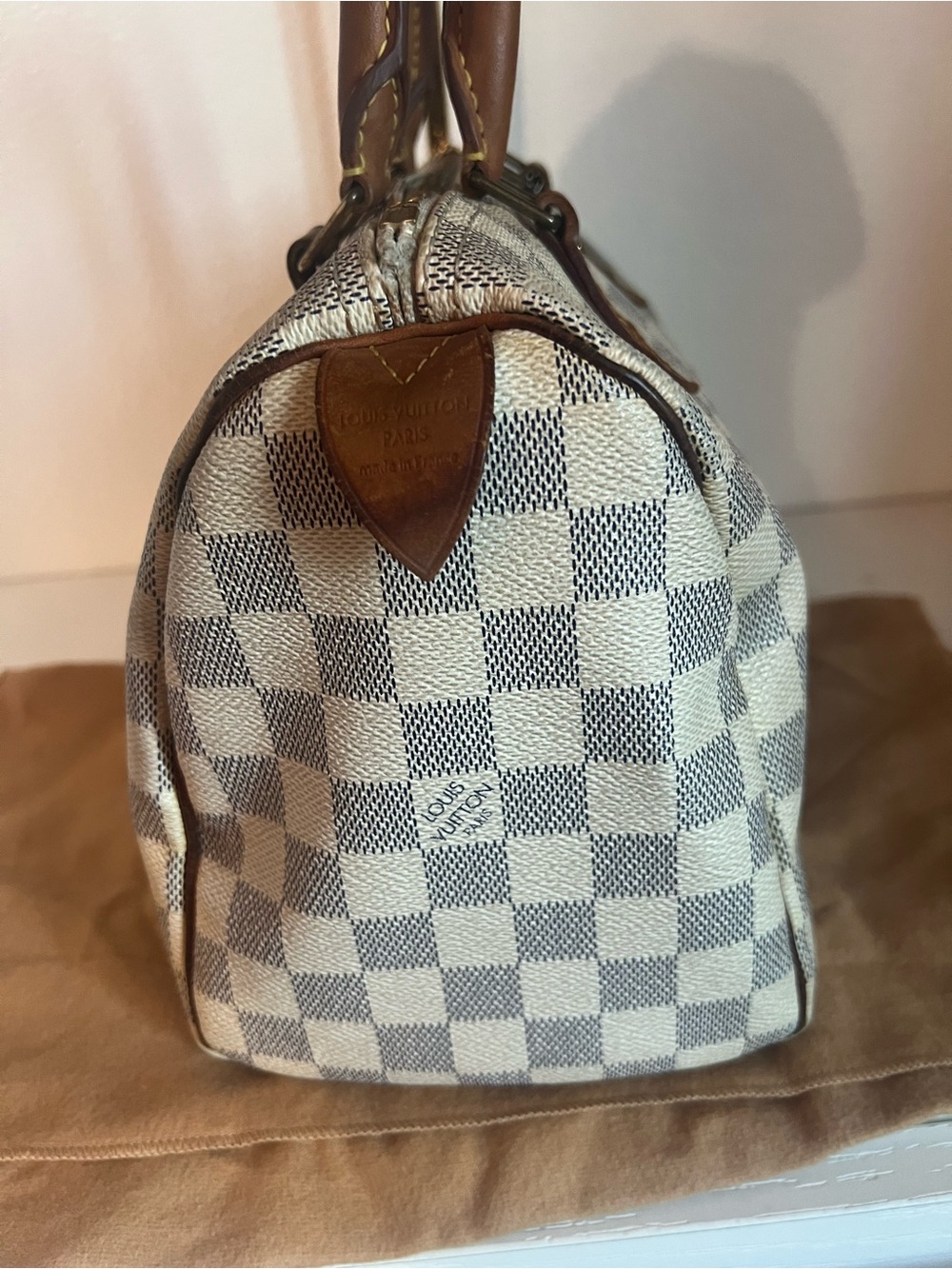 Louis Vuitton Damier Azur Speedy 25 - Picture 7 of 13